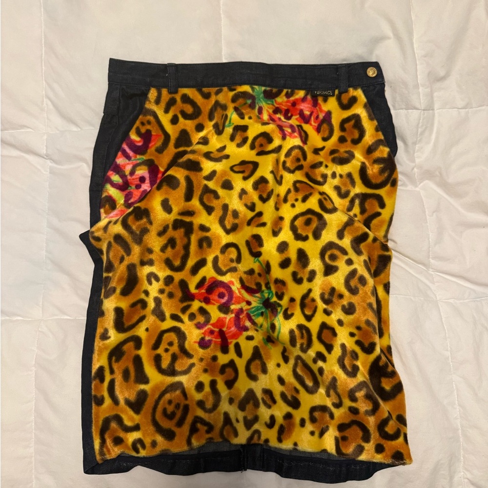 versace jeans couture skirt